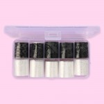 Nail Foil Black & White #23 Nail Foil Black & White #23