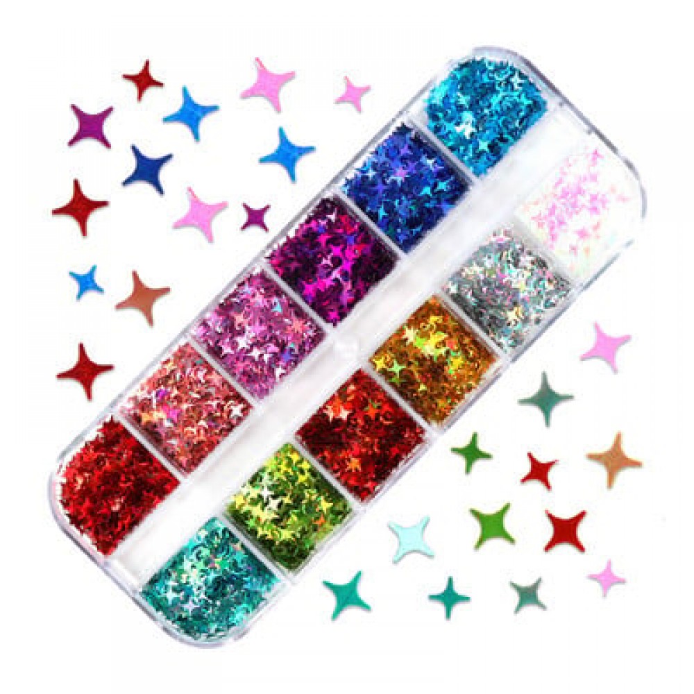 Διακοσμητικά Νυχιών Aurora Sequins A Rainbow