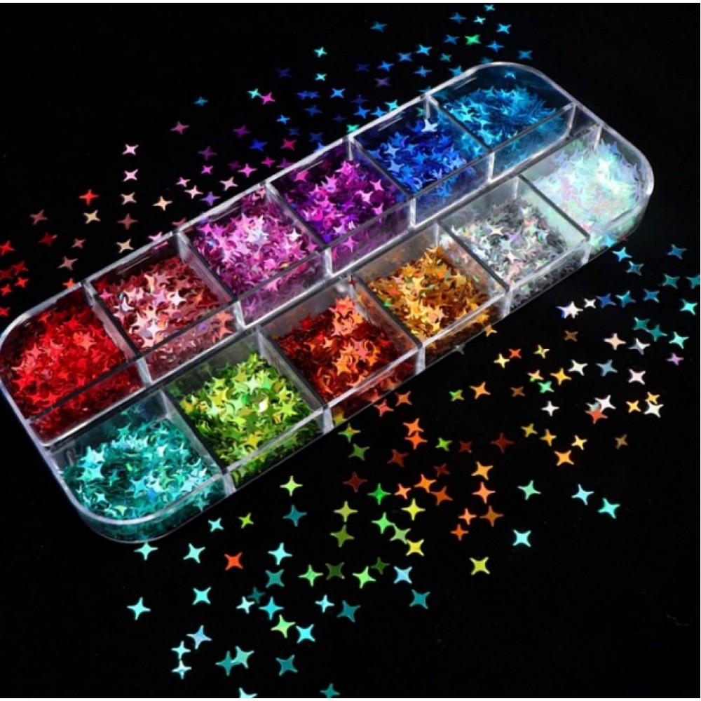 Διακοσμητικά Νυχιών Aurora Sequins A Rainbow