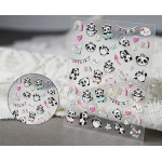 Αυτοκόλλητα Νυχιών Panda 5D FD006 Αυτοκόλλητα Νυχιών Panda 5D FD006