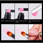 Πινέλο Acrygel Διπλό Με Σπάτουλα Πινέλο Acrygel Διπλό Με Σπάτουλα