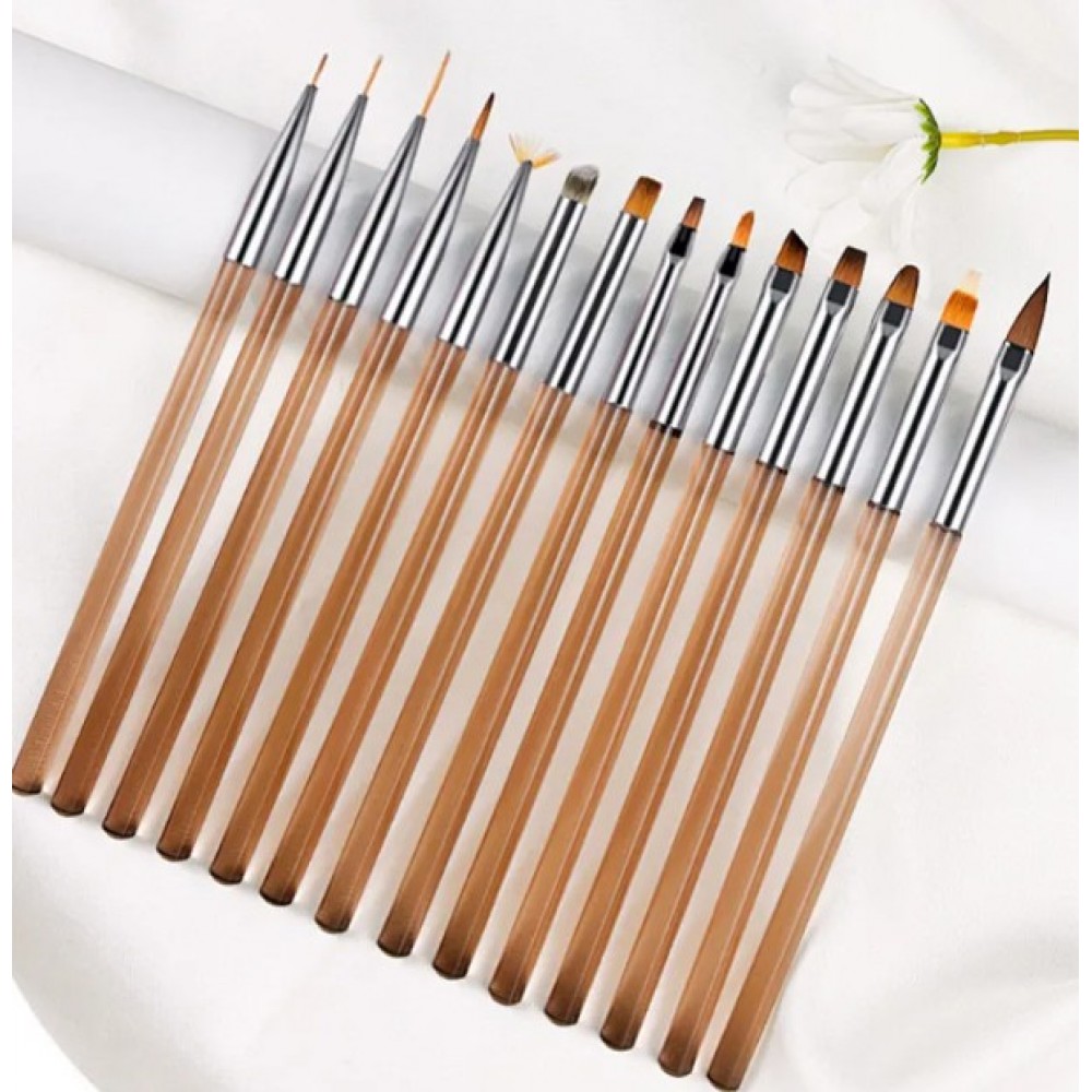 Σετ 15 Πινέλα Nail Art