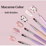 Σετ 6 Πινέλα Nail Art Σετ 6 Πινέλα Nail Art