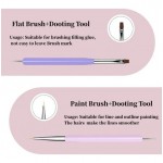Σετ 6 Πινέλα Nail Art Σετ 6 Πινέλα Nail Art
