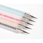 Σετ 5 Διπλών Πινέλων Nail Art Με Dot