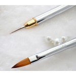 Διπλό Πινέλο Nail Art Με Dot Διπλό Πινέλο Nail Art Με Dot