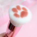 Πινέλο Για Μακιγιάζ Cat Paw A Ροζ-Λευκό Πινέλο Για Μακιγιάζ Cat Paw A Ροζ-Λευκό