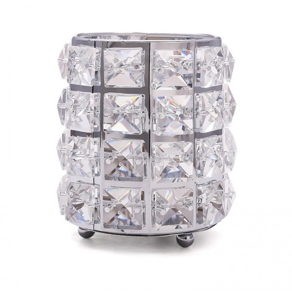 Σταντ Για Πινέλα με Κρύσταλλα  Silver