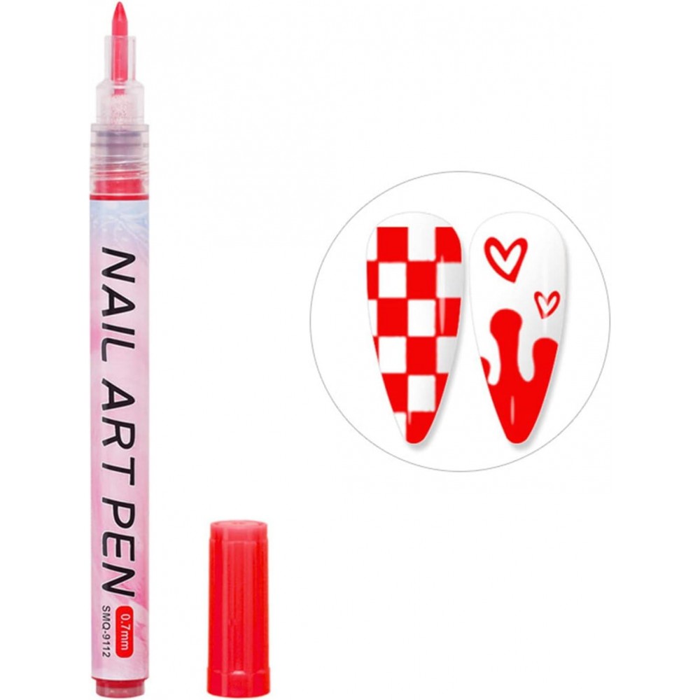 Nail Art Pen Red