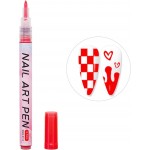 Nail Art Pen Red