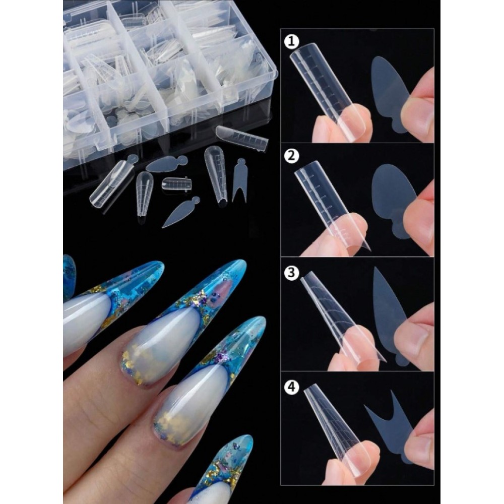 Dual Nail Form Set Model 02 288Pcs Dual Nail Form Set Model 02 288Pcs