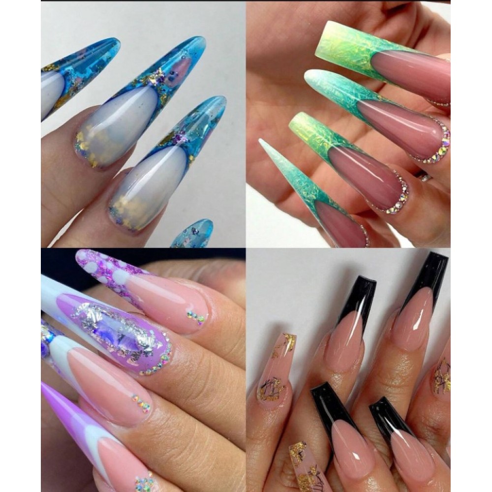 Dual Nail Form Set Model 02 288Pcs Dual Nail Form Set Model 02 288Pcs