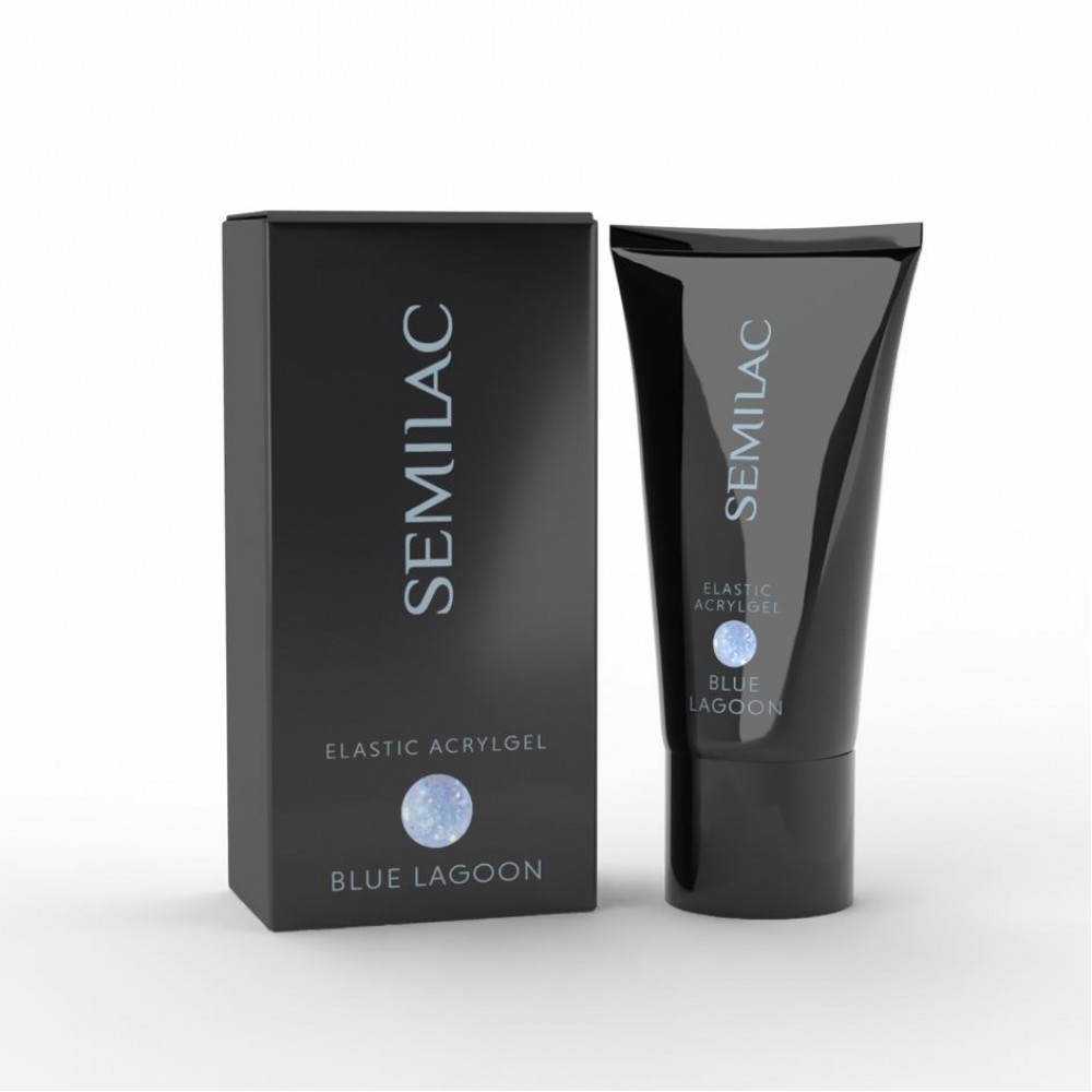 Semilac Elastic Acrylgel Blue Lagoon 30 g