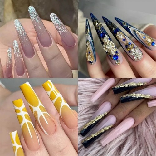 4 In 1 Soft Gel Tips 02 192Pcs