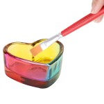 Βαζάκι Ακρυλικού C Rainbow Καρδιά Βαζάκι Ακρυλικού C Rainbow Καρδιά