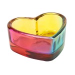 Βαζάκι Ακρυλικού C Rainbow Καρδιά Βαζάκι Ακρυλικού C Rainbow Καρδιά