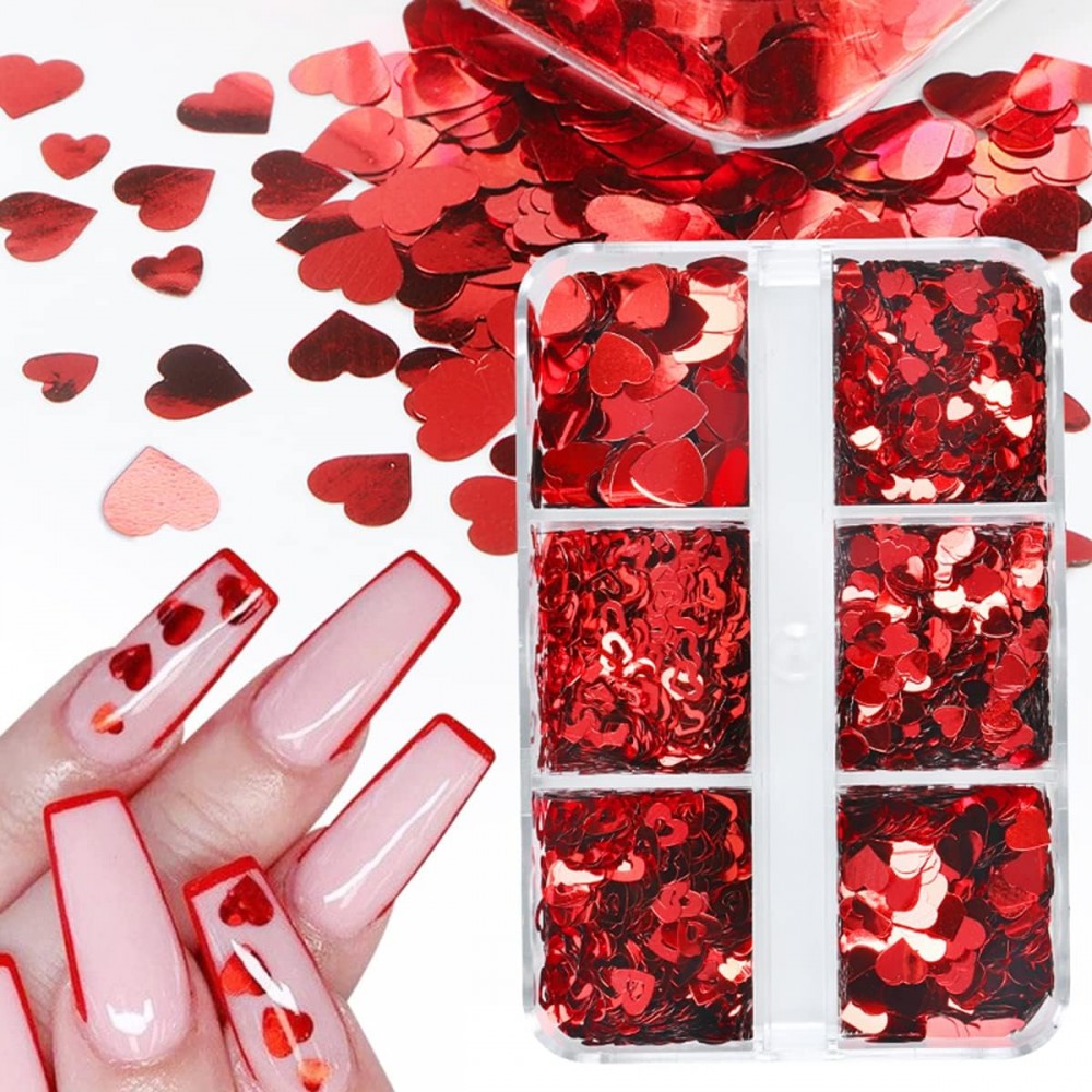 Διακοσμητικά Νυχιών Box Love Sequins C