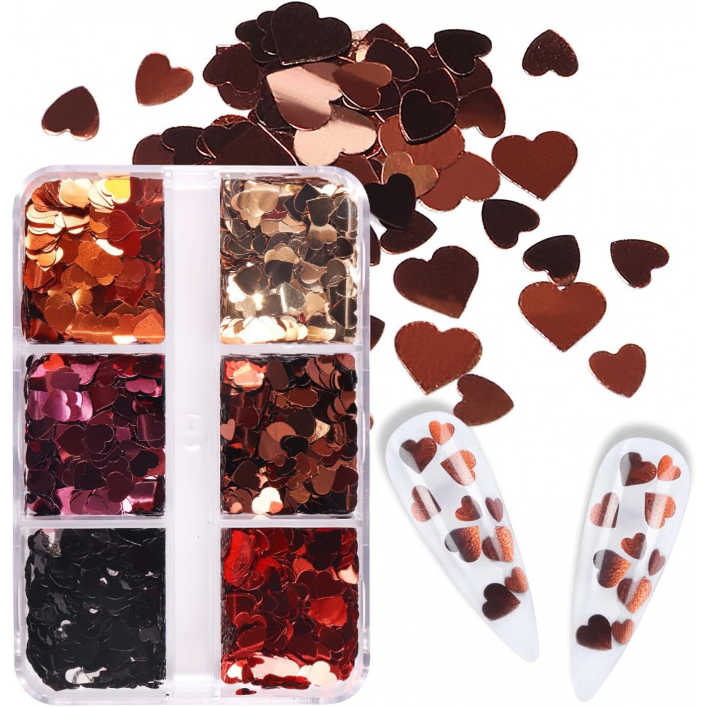 Διακοσμητικά Νυχιών Box Love Sequins D Διακοσμητικά Νυχιών Box Love Sequins D