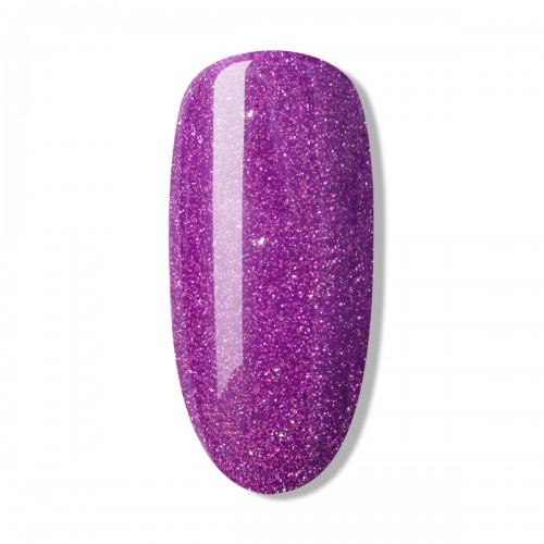 Bluesky Ημιμόνιμο Βερνίκι Νυχιών Gel Polish Sparkle Neon 5 Purple,  15ml