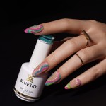 Bluesky Ημιμόνιμο Βερνίκι Νυχιών Gel Polish Sparkle Neon 6 Blue, 15ml Bluesky Ημιμόνιμο Βερνίκι Νυχιών Gel Polish Sparkle Neon 6 Blue, 15ml