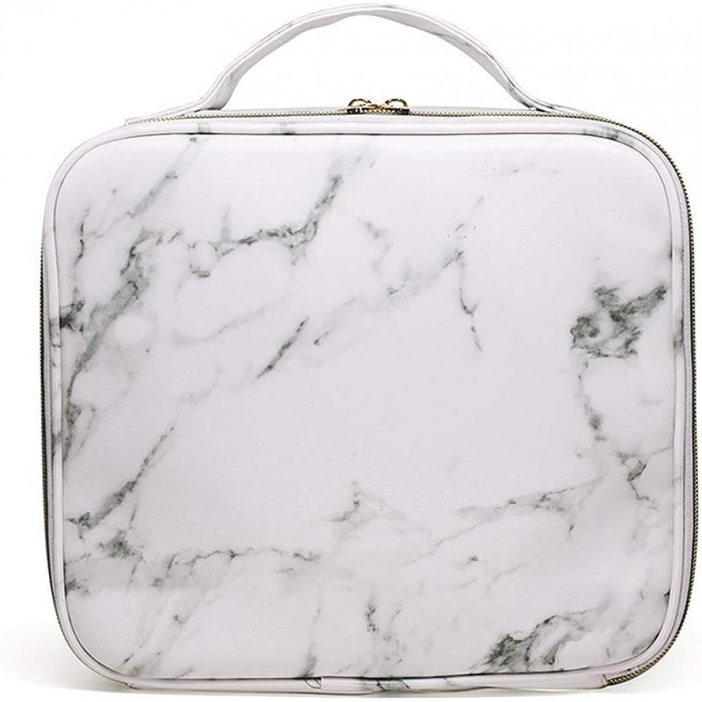 Βαλιτσάκι Καλλυντικών Marble Ασημί