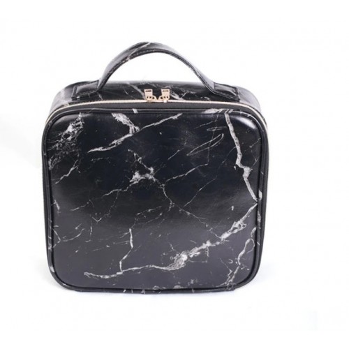 Βαλιτσάκι Καλλυντικών Marble Μαύρο