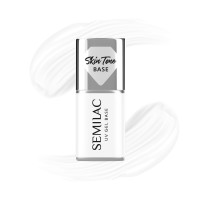Semilac Skin Tone Cover Base 2-in-1  Coconut Cream, 7ml