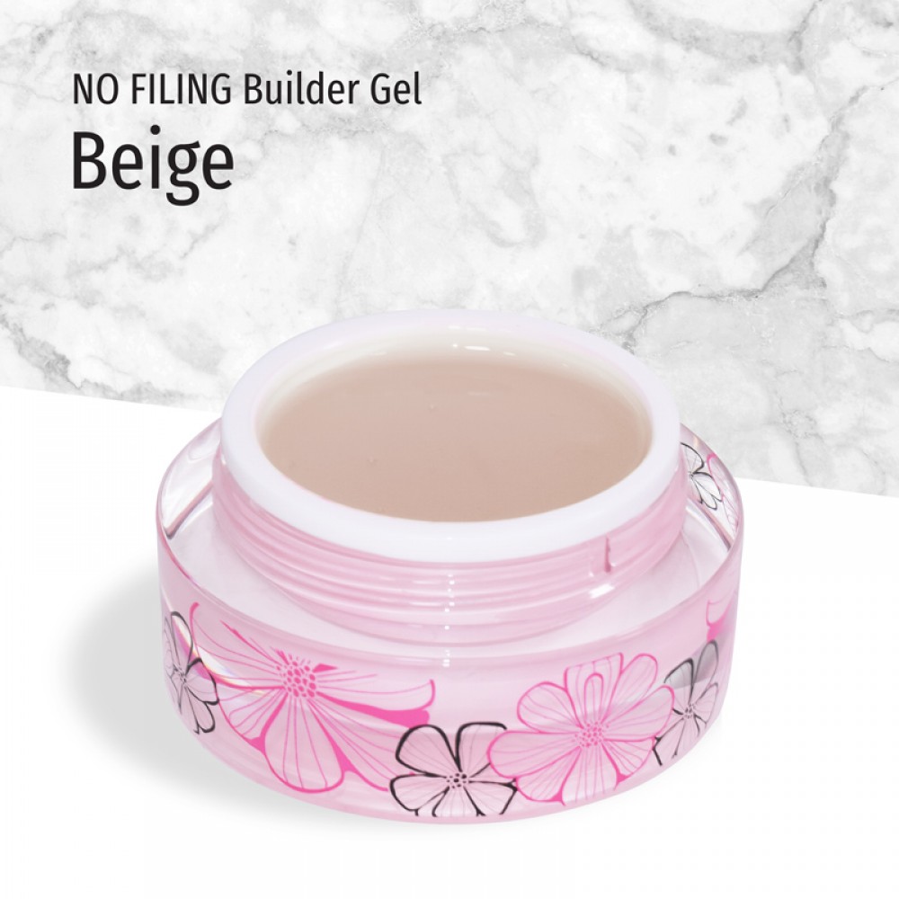J.K No Filing Builder Gel Beige 15ml *