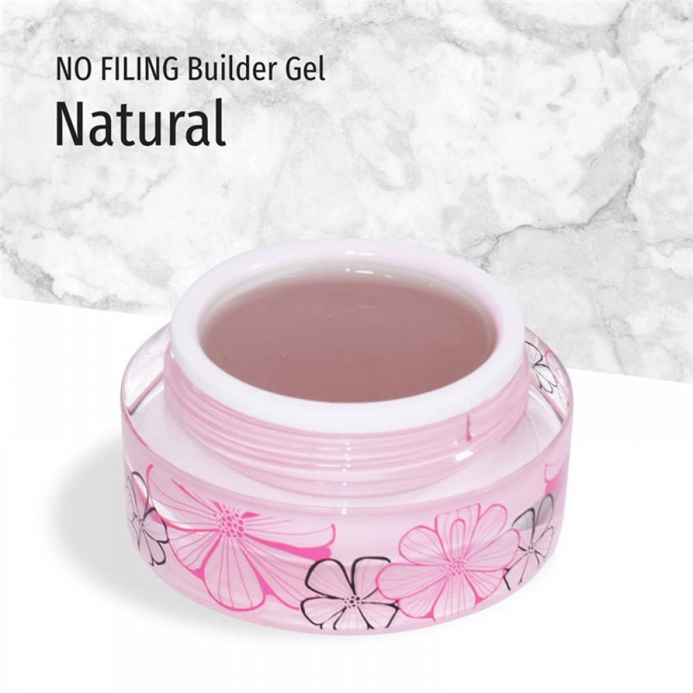 J.K No Filing Builder Gel Natural 15ml **