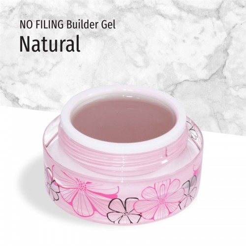 J.K No Filing Builder Gel Natural 15ml **