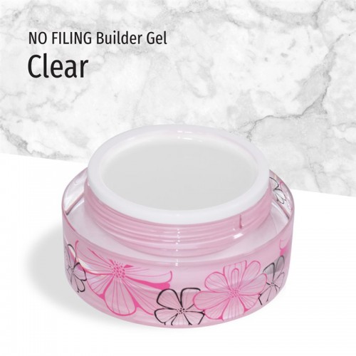 J.K No Filing Builder Gel Clear 15ml *