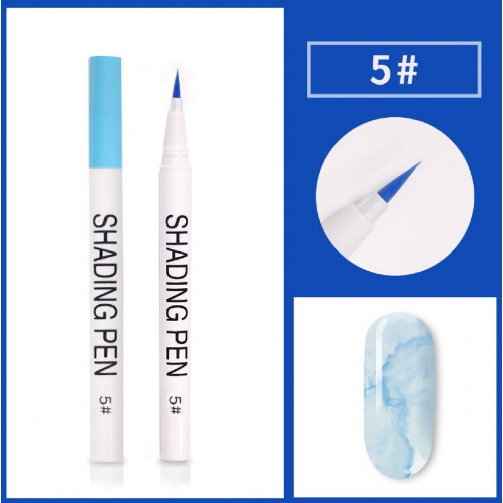 Nail Art Blossom Pen #5 Blue