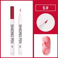 Nail Art Blossom Pen #6 Red