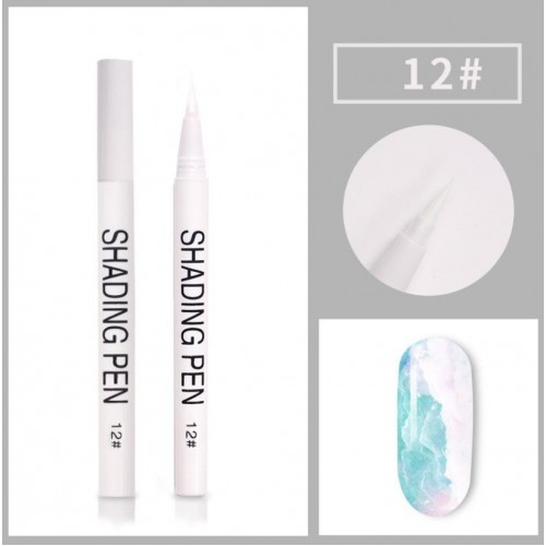 Nail Art Blossom Pen #12 White