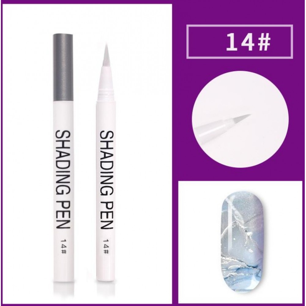 Nail Art Blossom Pen #14 Silver