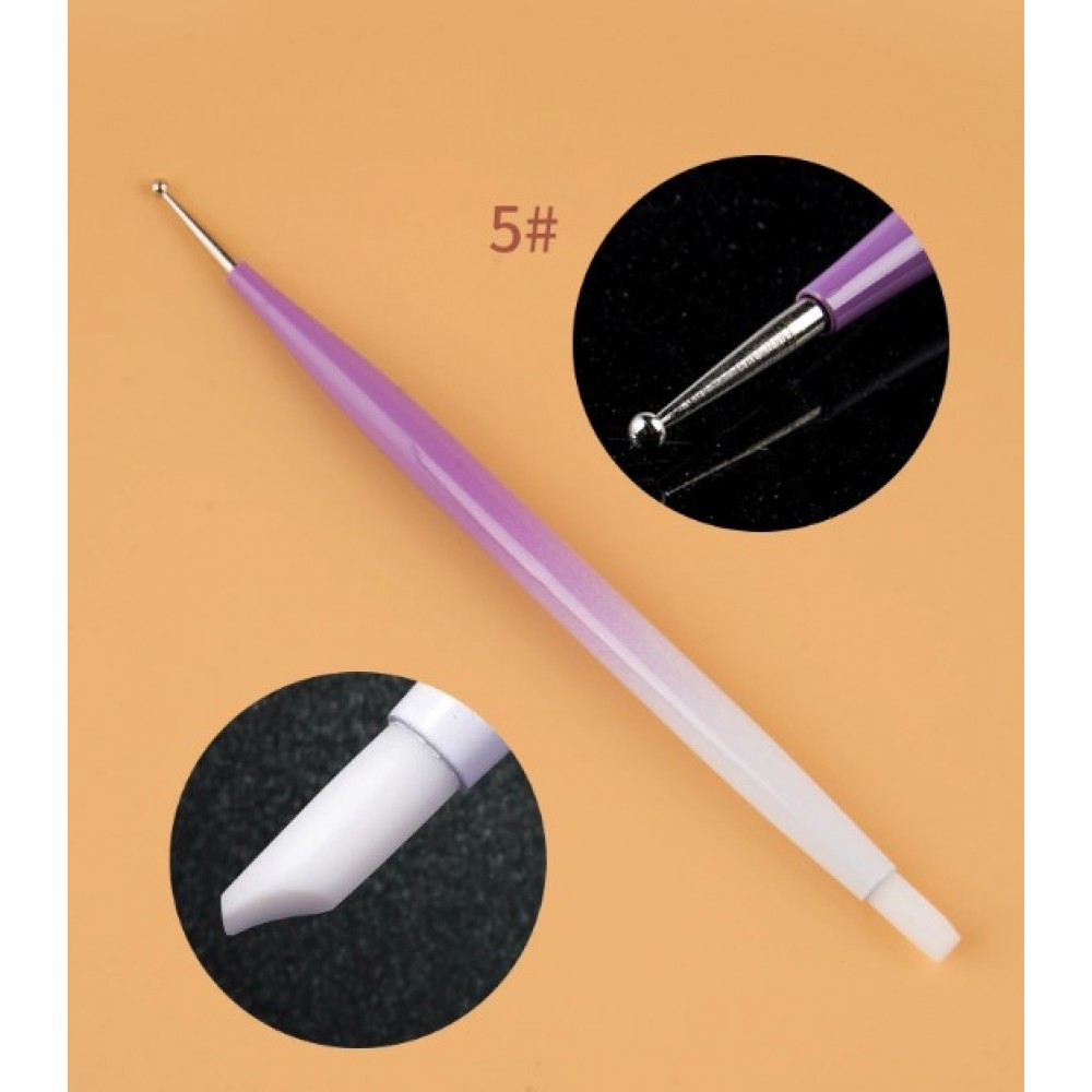 Dotting Tool 2  Σημείων  #5 Μωβ