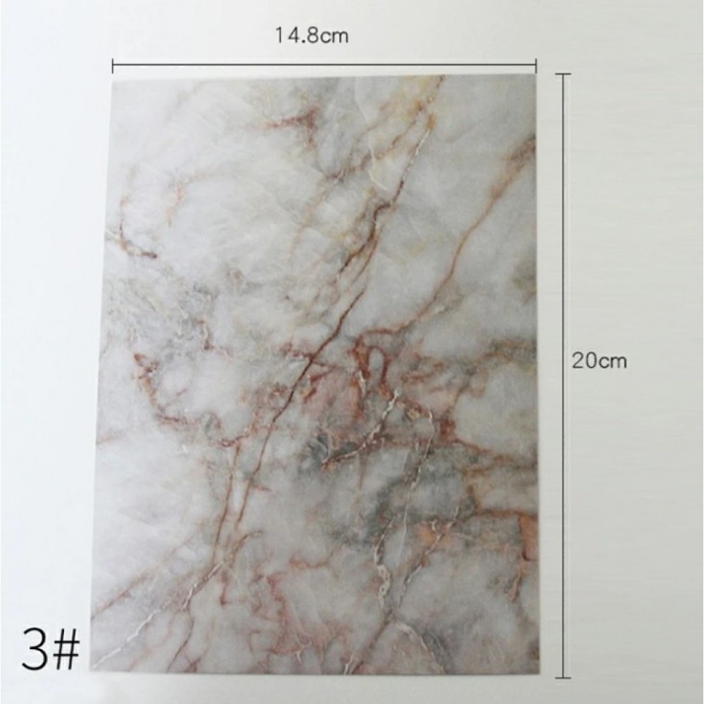 Σουπλά Marble Gold & Red  #3