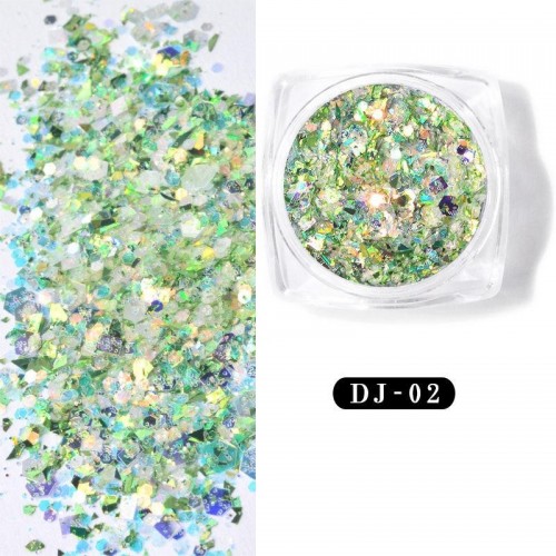 Glitter Νυχιών DJ02