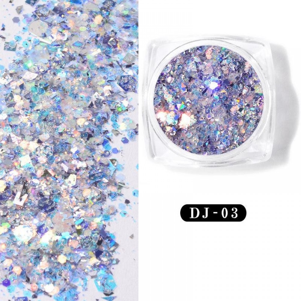 Glitter Νυχιών DJ03