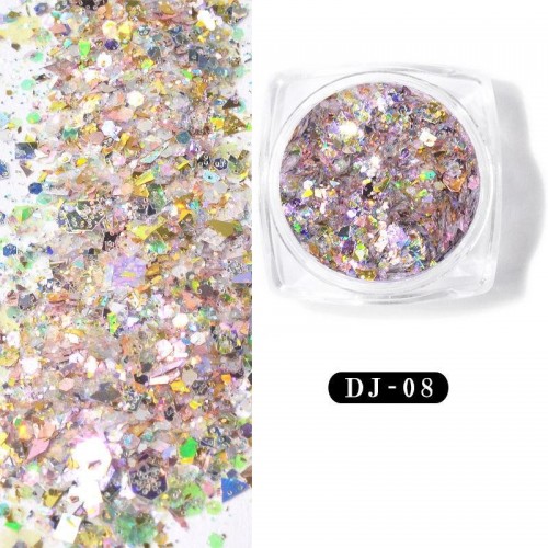 Glitter Νυχιών DJ08