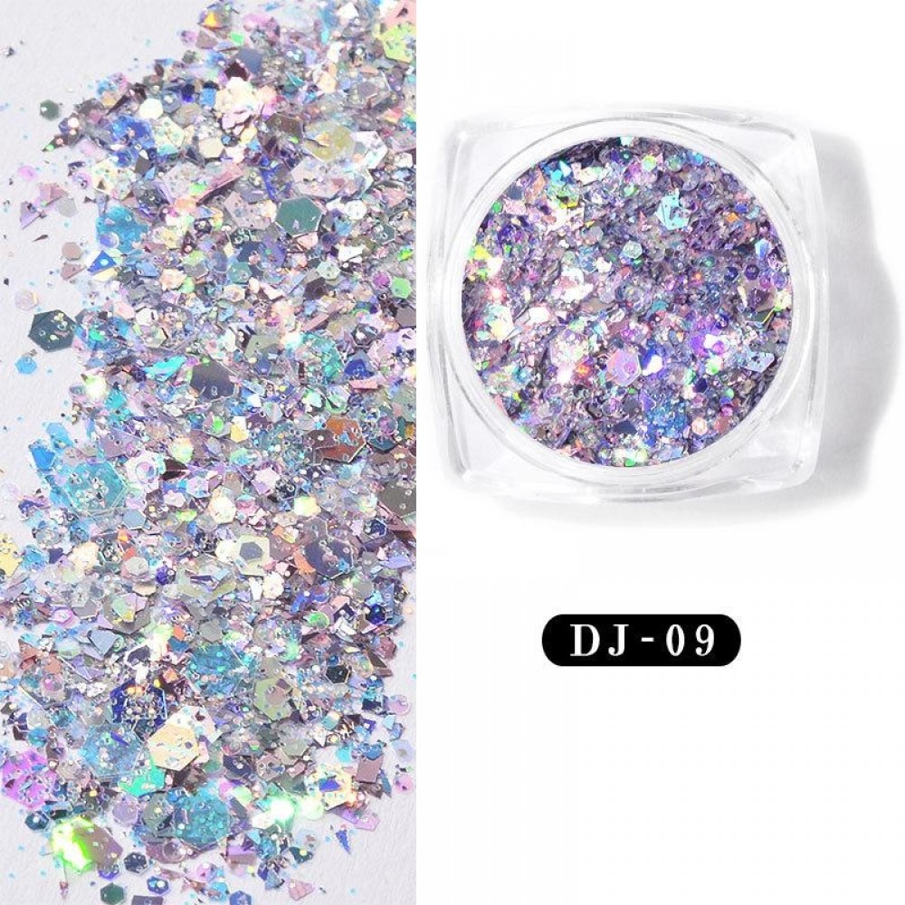 Glitter Νυχιών DJ09