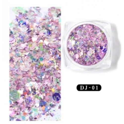 Glitter Νυχιών DJ12