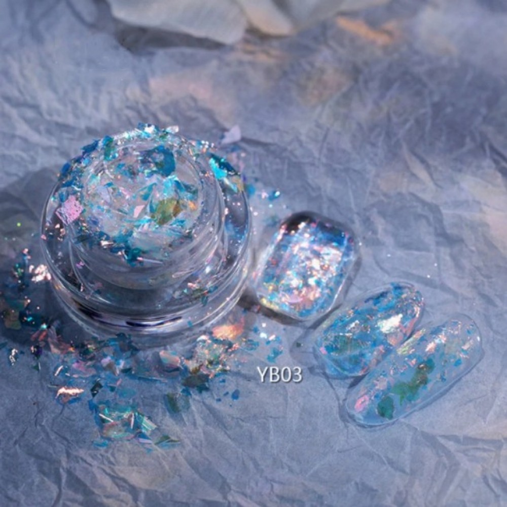 Διακοσμητικά Flakes Νυχιών Moonlight YB03 Διακοσμητικά Flakes Νυχιών Moonlight YB03