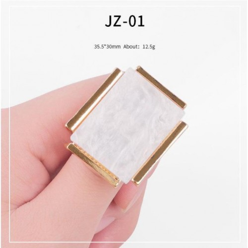 Παλέτα Ανάμειξης Marble Ring -Λευκό JZ-01