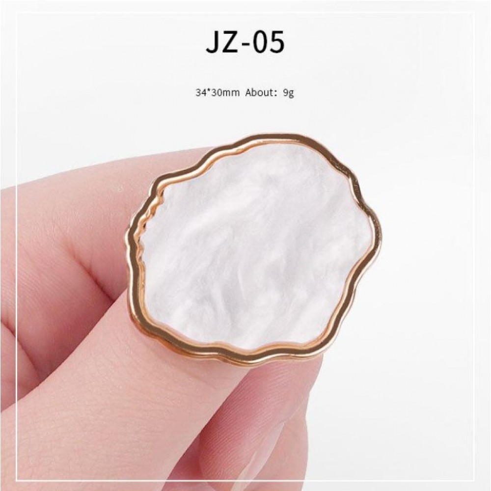 Παλέτα Ανάμειξης Marble Ring -Λευκό JZ-05