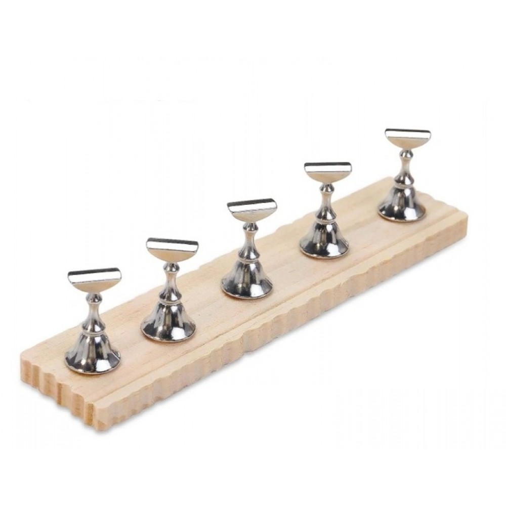Tip Display Wooden Lace Silver B