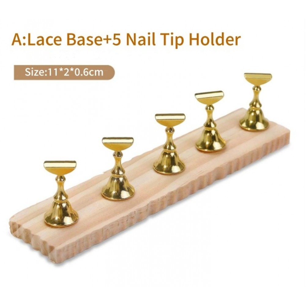 Tip Display Wooden Lace Gold A
