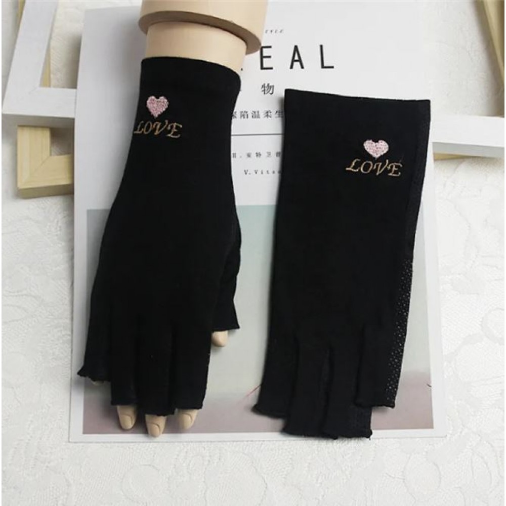 Γάντια Προστασίας UV Love Black