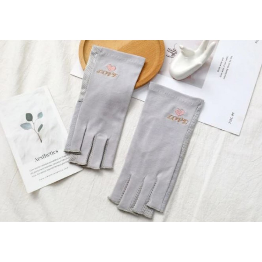 Γάντια Προστασίας UV Love Grey