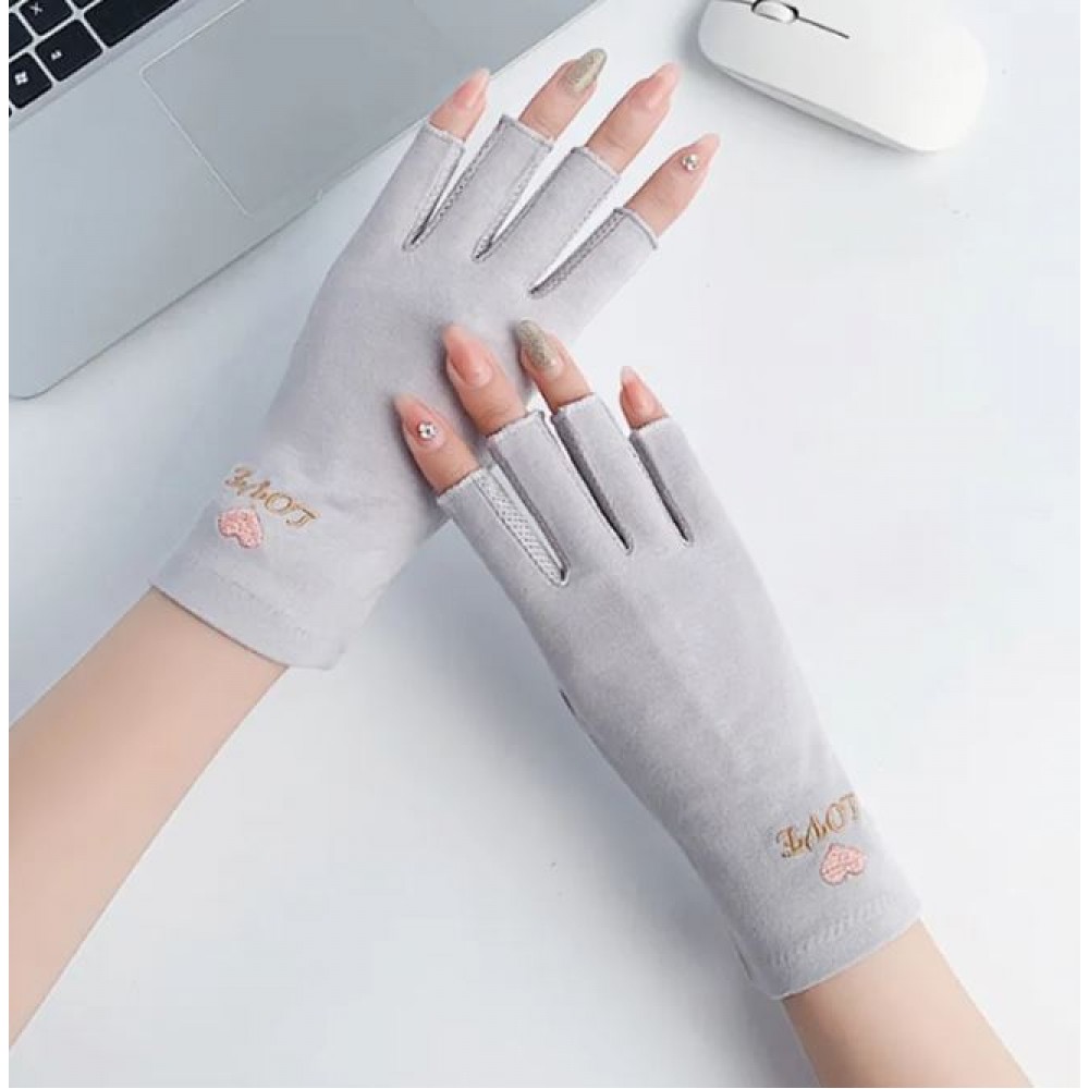 Γάντια Προστασίας UV Love Grey